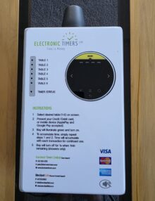 6 Channel Contactless Timer